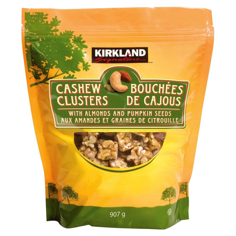 Kirkland Signature Grappes de noix de cajou (907 g) - Cashew clusters (907 g)