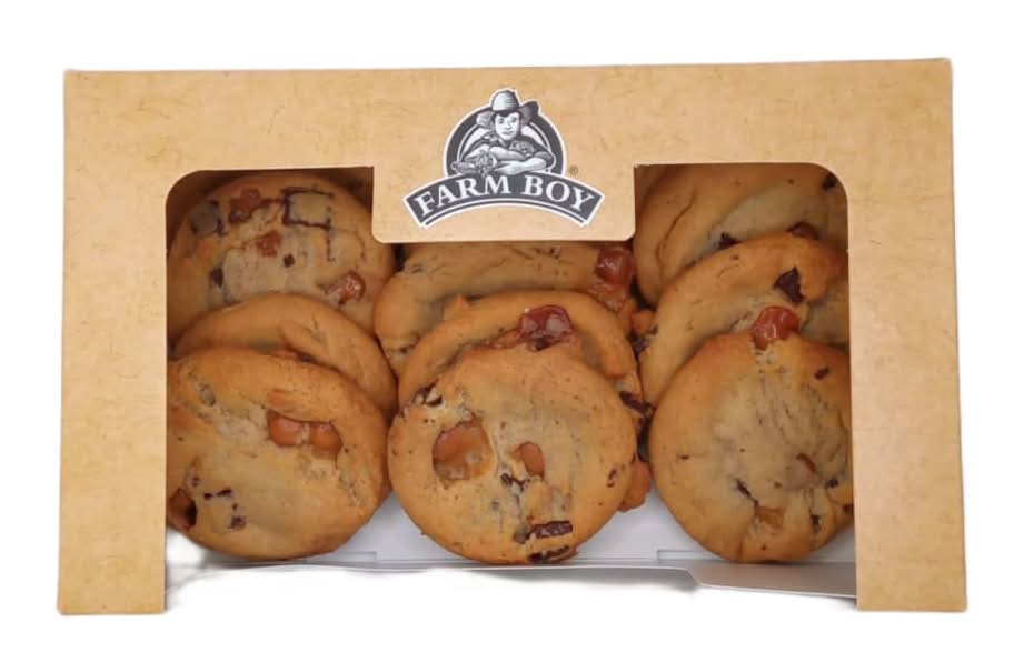 Caramel Chocolate Chunk Cookies (12 per package)