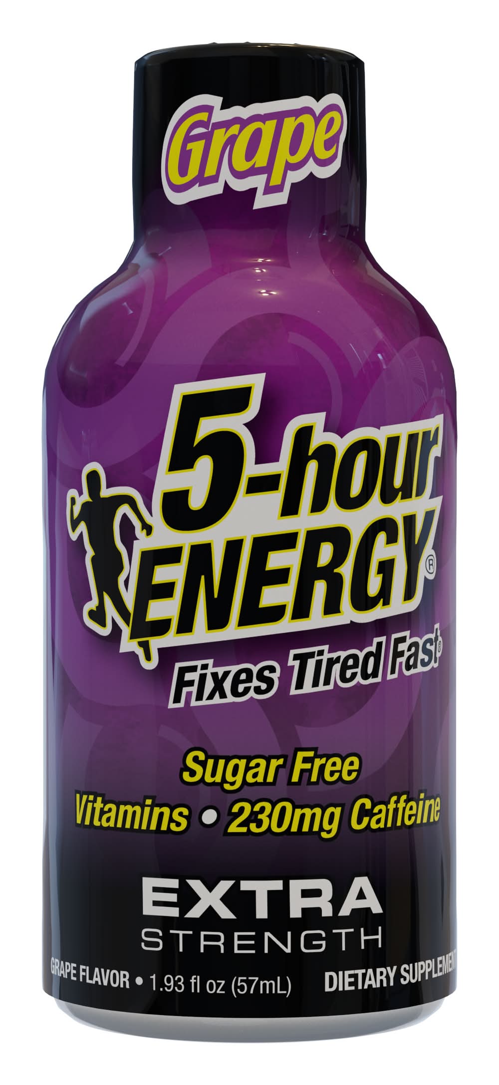 5-Hour Energy Extra Strength Sugar Free Supplement, Grape (1.93 fl oz)