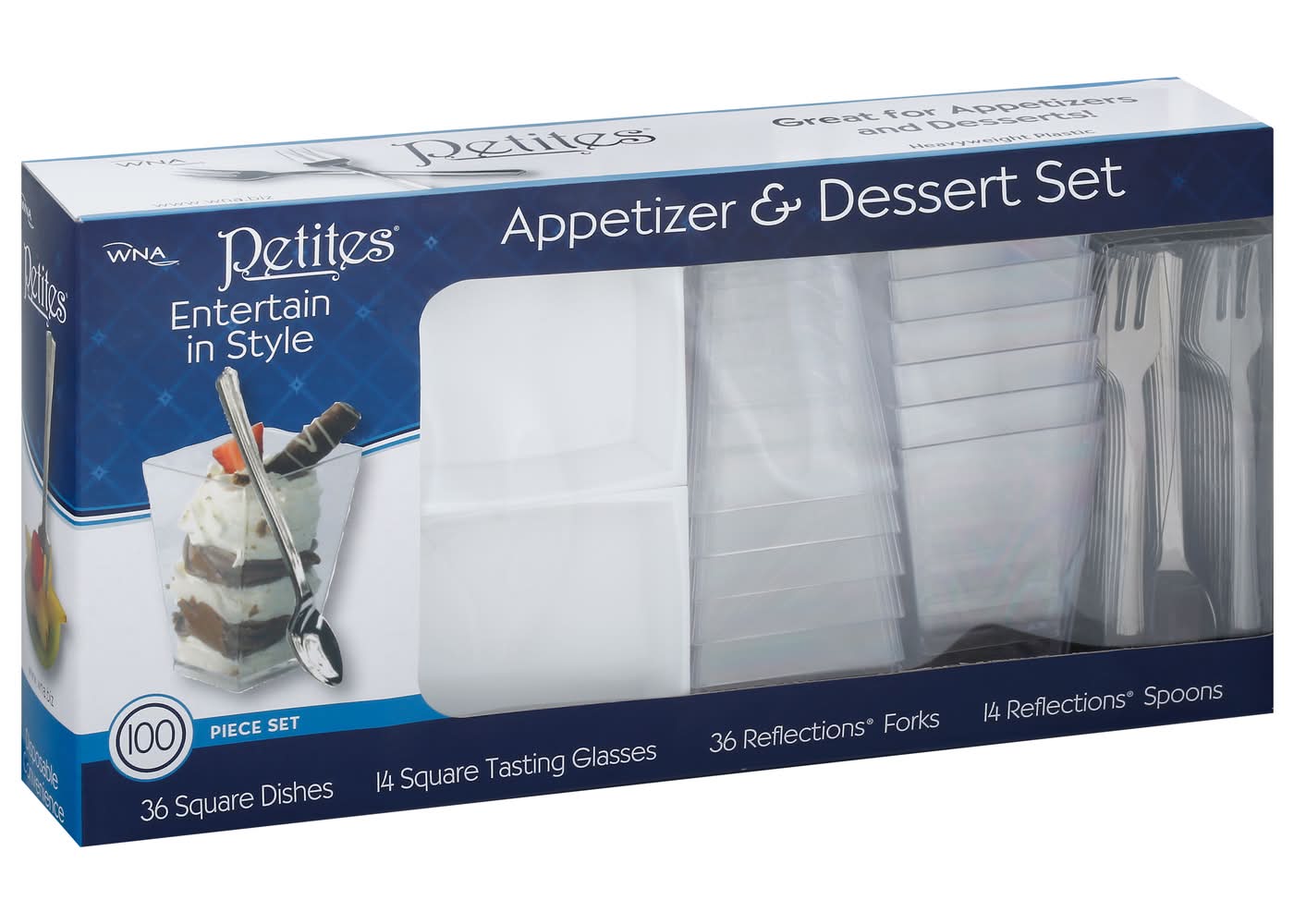 WNA Petites Appetizer & Dessert Set (15.9 oz)