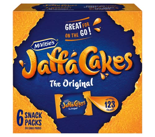 McVitie's Jaffa Cakes the Original Snack packs (6 x 198mg)