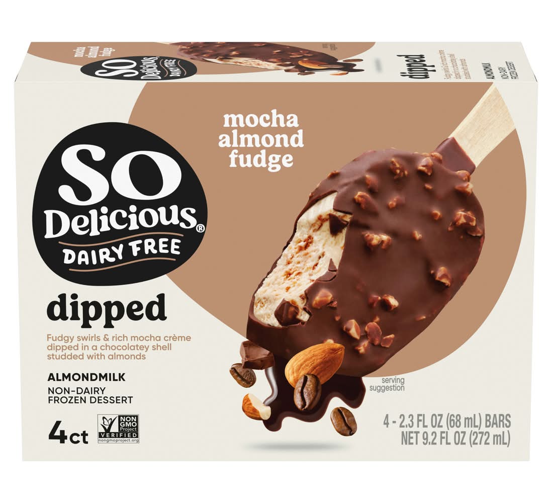 So Delicious Coconut Almond Mini Bars (4 x 2.3 fl oz)