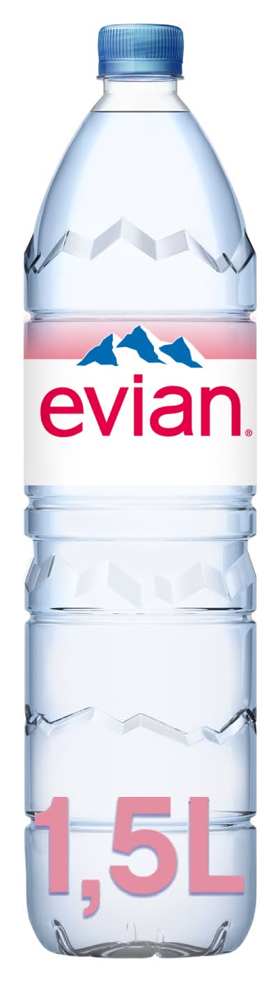 Evian - Eau minérale naturelle (1,5L)