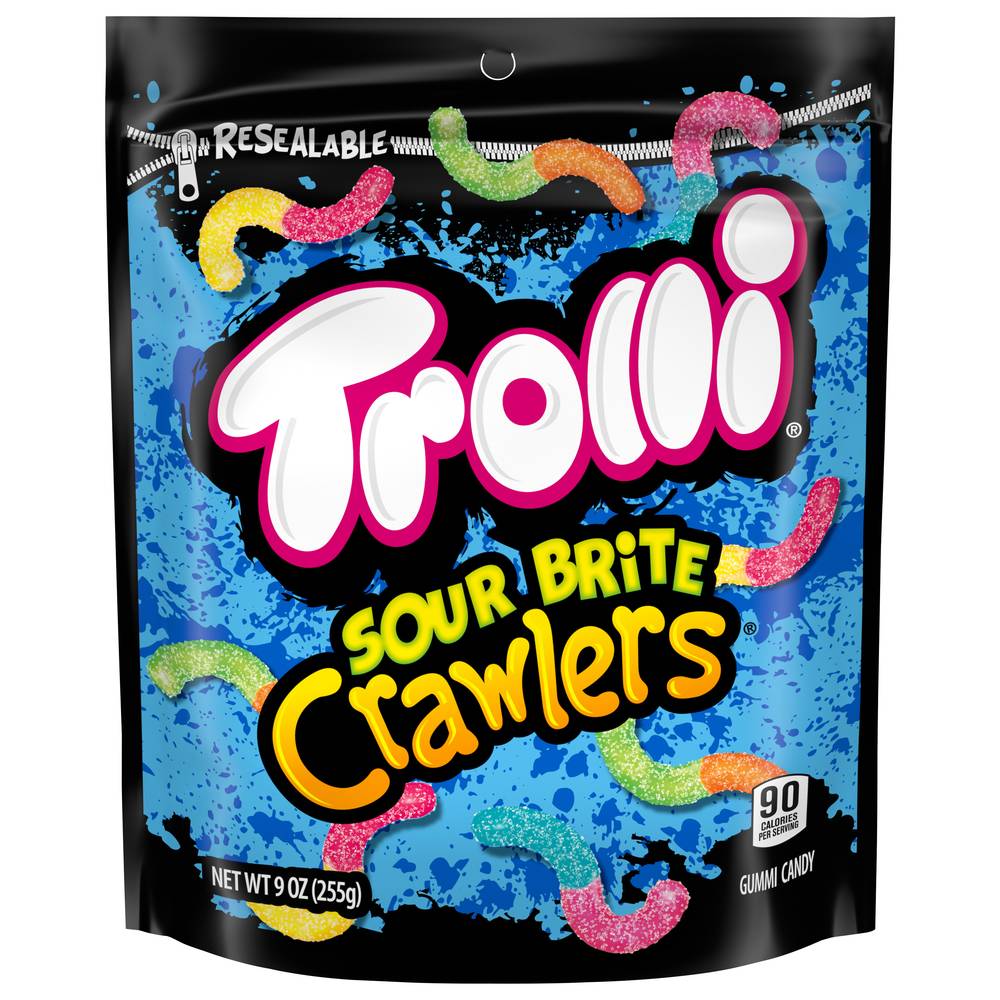 Trolli Brite Crawlers Gummy Candy (sour)