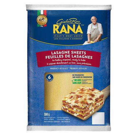 Feuilles de lasagne Rana