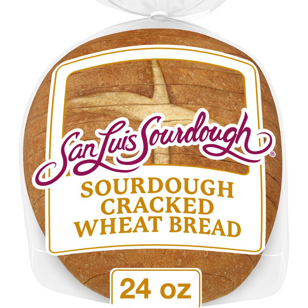 San Louis Sourdough Cracked Wheat Bread (1.5 lbs)