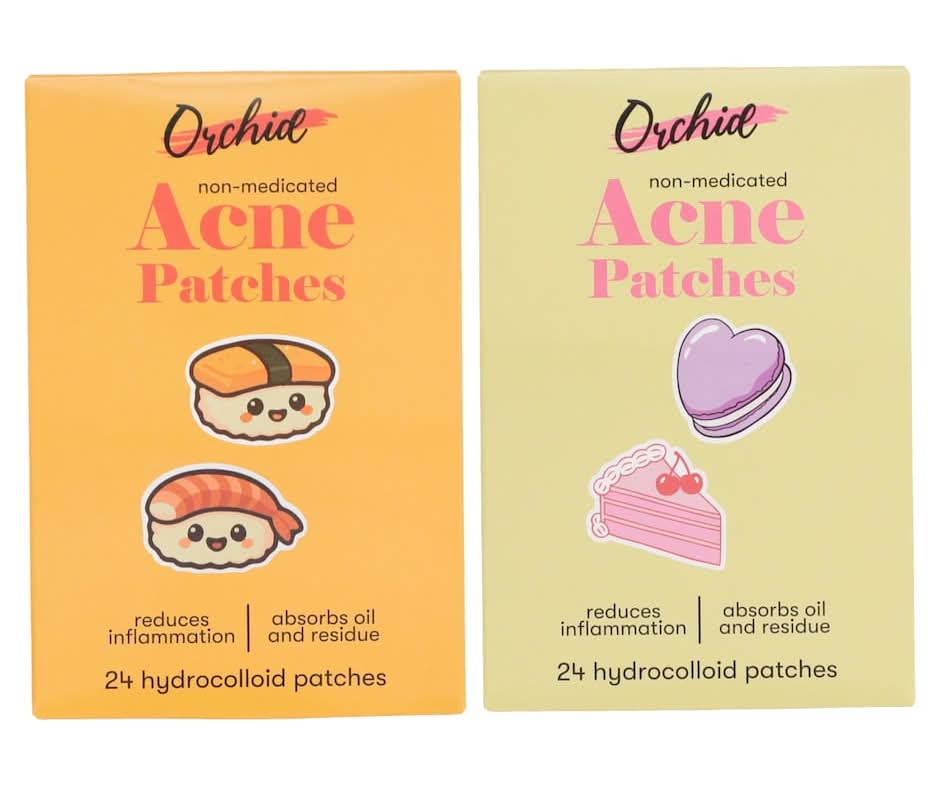 Orchid Non Medicated Hydrocolloid Acne Patches (24 ct)
