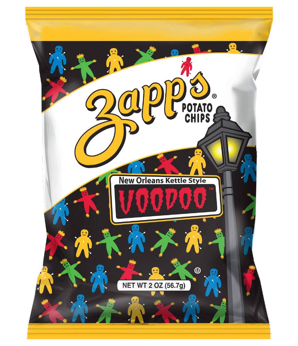 Zapp's Voodoo New Orleans Kettle Style Potato Chips (2oz)
