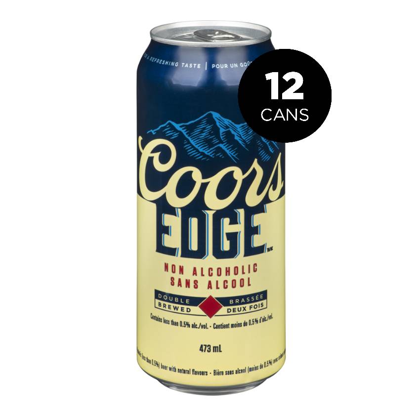 Coors Edge 0.5  (12 Cans, 473ml)