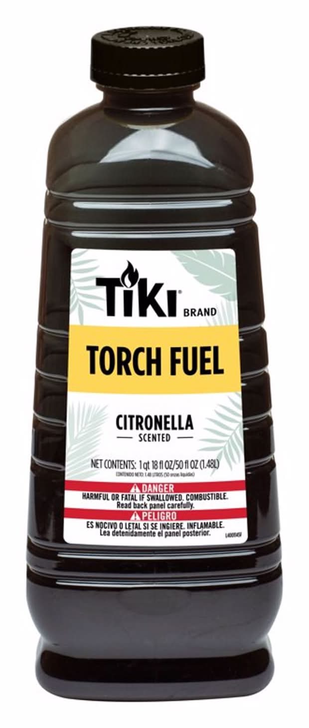 Tiki Easy Pour Citronella Torch Fuel Yellow 50 Oz