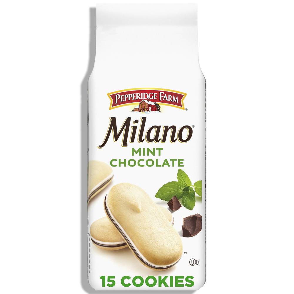 Pepperidge Farm Milano Mint Chocolate Distinctive Cookies (15 ct)