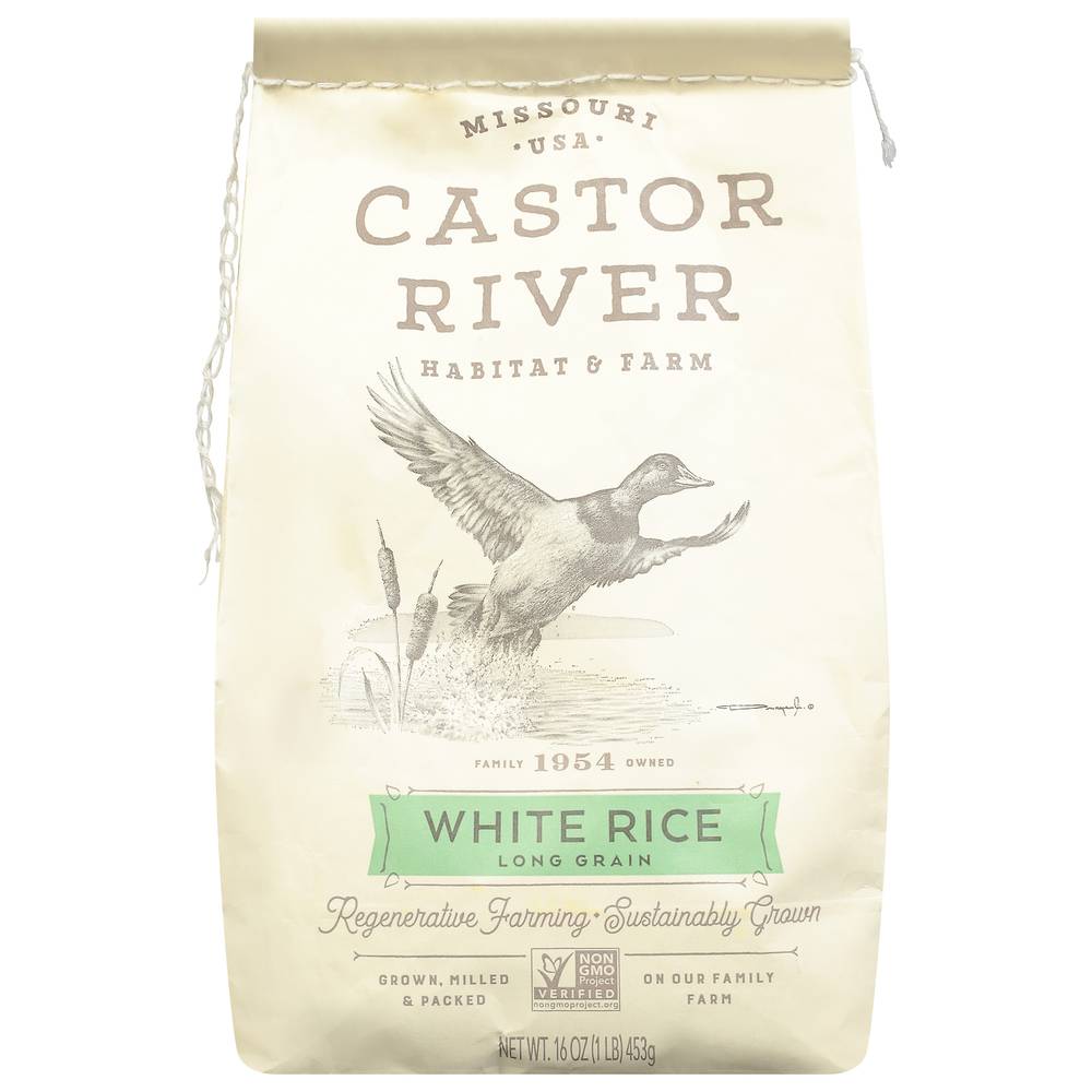 Castor River Farms Long Grain White Rice (1 lbs)