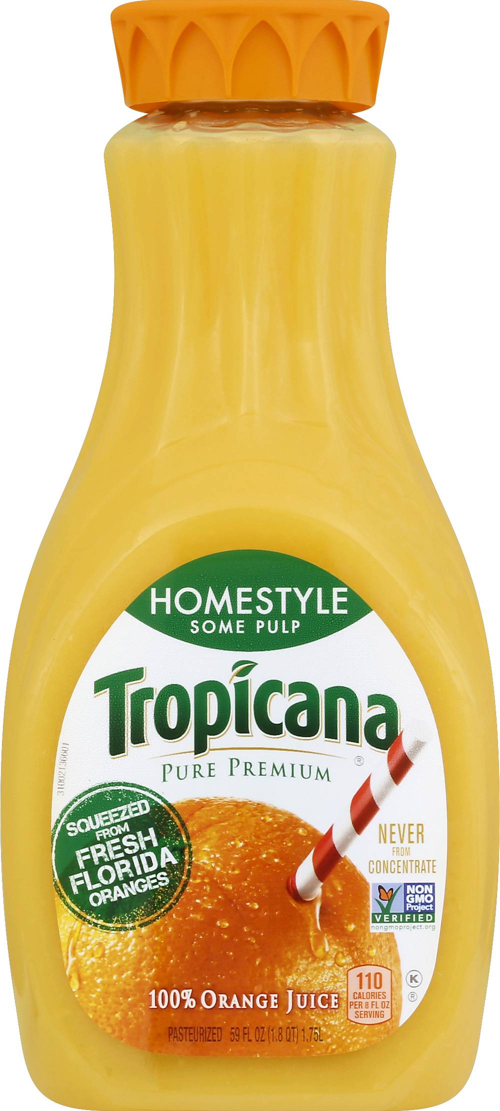 Tropicana Pure Premium Juice, Orange (59 fl oz)