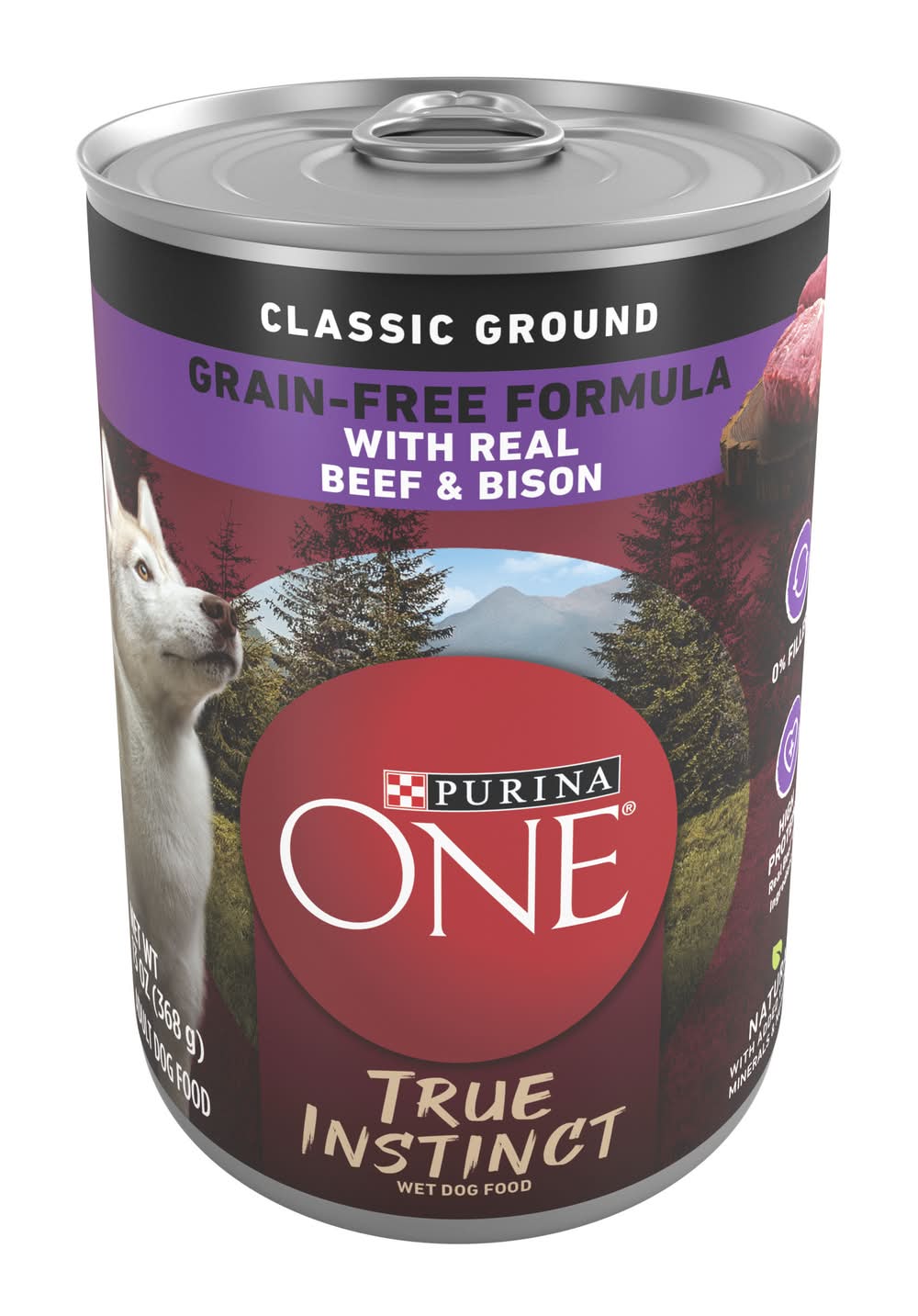 Purina One Smartblend Real Beef & Bison Grain Free Wet Food (13 oz)