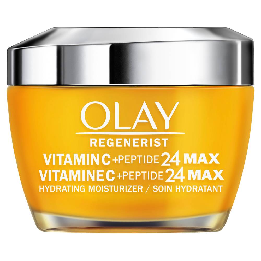 Olay Regenerist Vitamin C + Peptide 24 MAX Face Moisturizer, 1.7 OZ