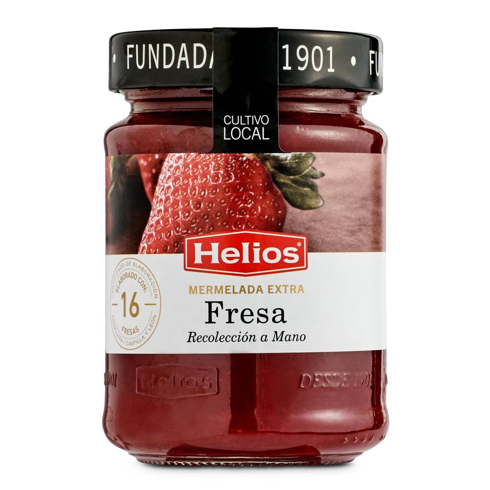 Mermelada De Fresa Extra Helios Frasco 340 G