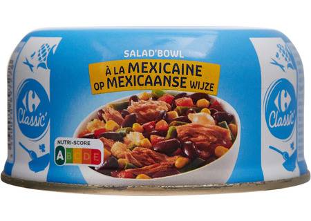 Salade mexicaine CARREFOUR CLASSIC' - la boite de 250g