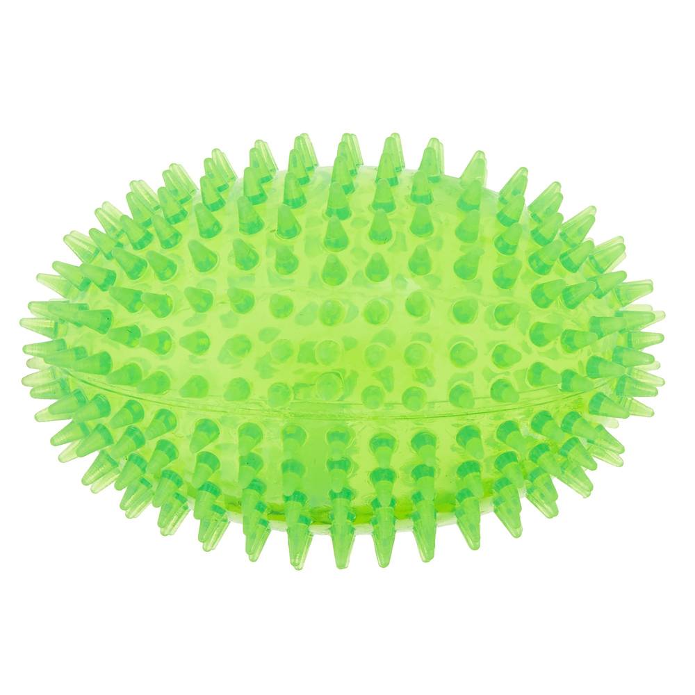 Top Paw® Spiky Football Dog Toy - Squeaker (Size: 4.5 In)