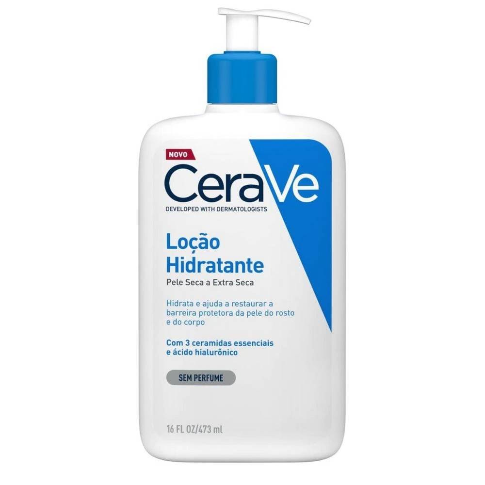 Cerave loção hidratante para pele seca a extra seca (473ml)