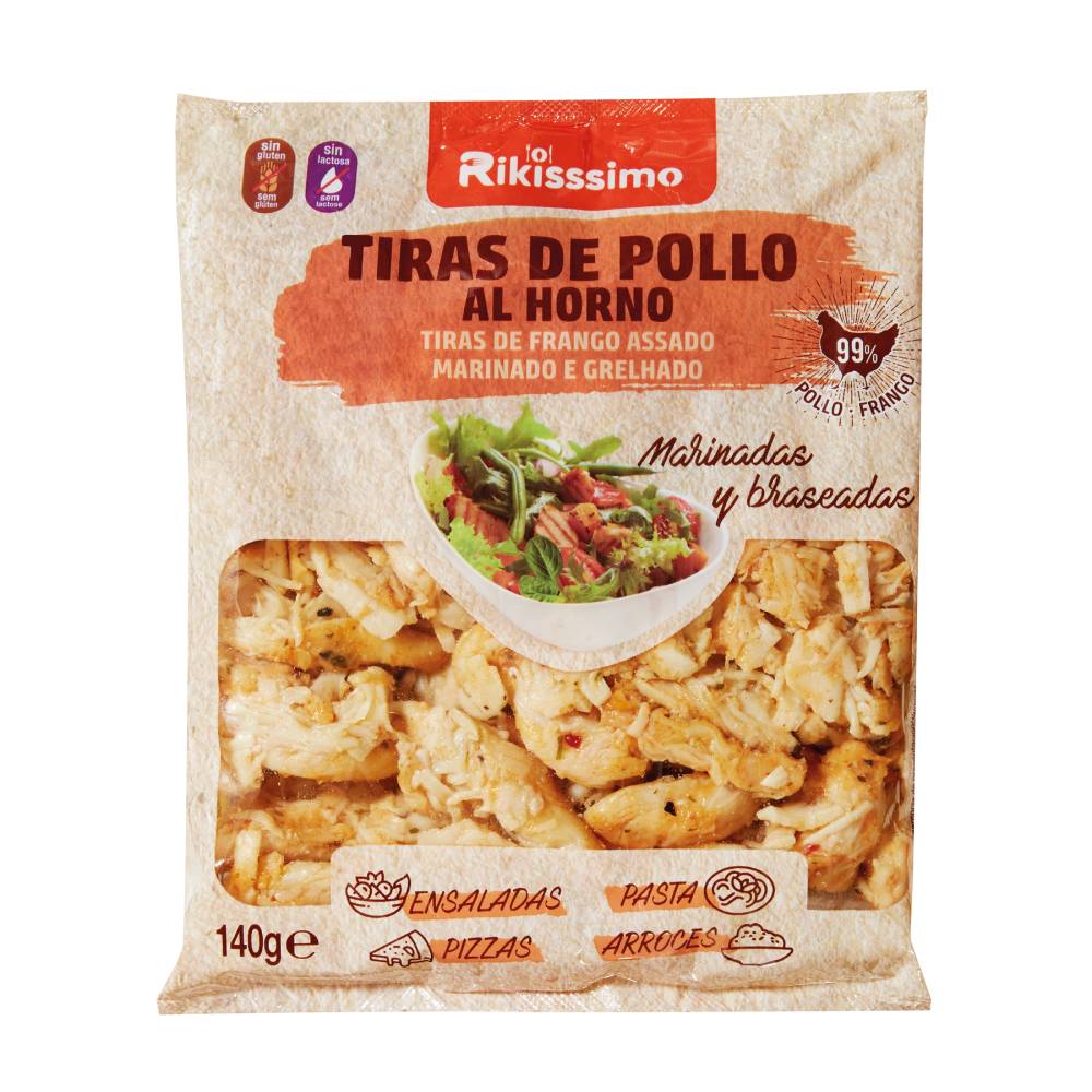 Pollo Rikisssimo En Tiras Al Horno 140Gr