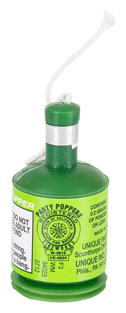 321 Party Champagne Party Poppers Confetti Firing Noisemakers 10 Ct