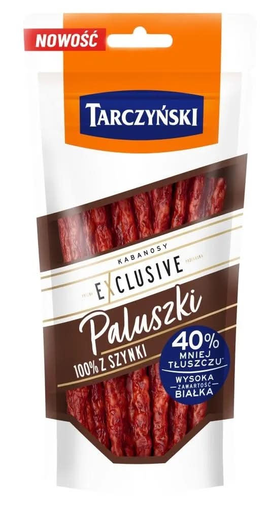 Kabanosy Tarczyński Exclusive Paluszki z szynki 80 g