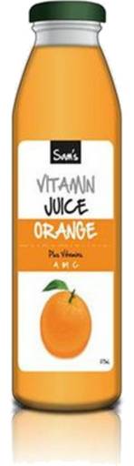 Sam's Vitamin Juice Orange (375mL)
