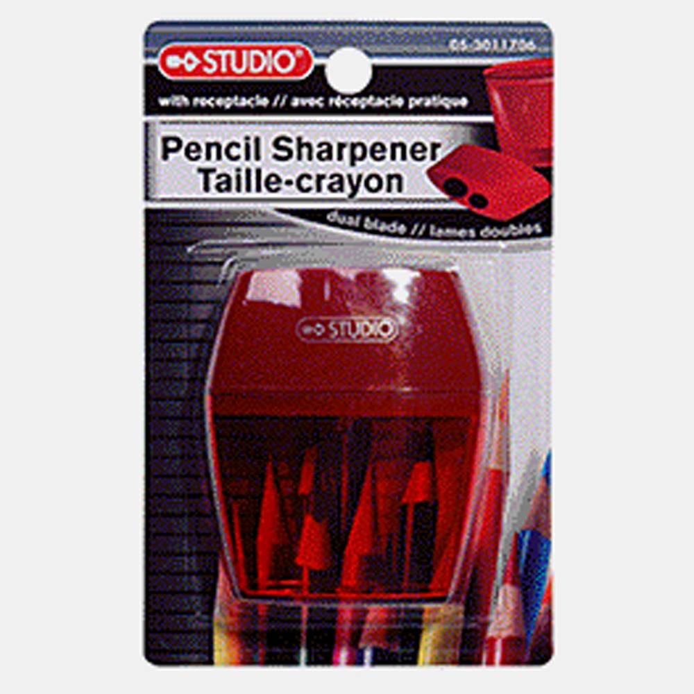 Pencil Sharpener Assorted Colours