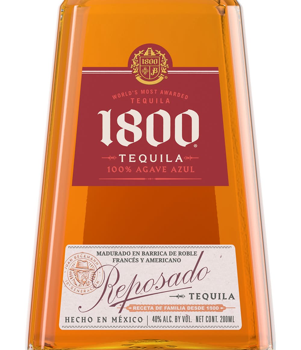 1800 100% Agave Azul Reposado Tequila - Delivery in Under an Hour