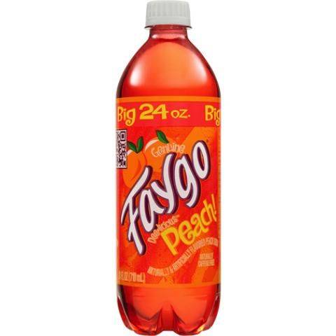 Faygo Soda, Peach (24 oz)