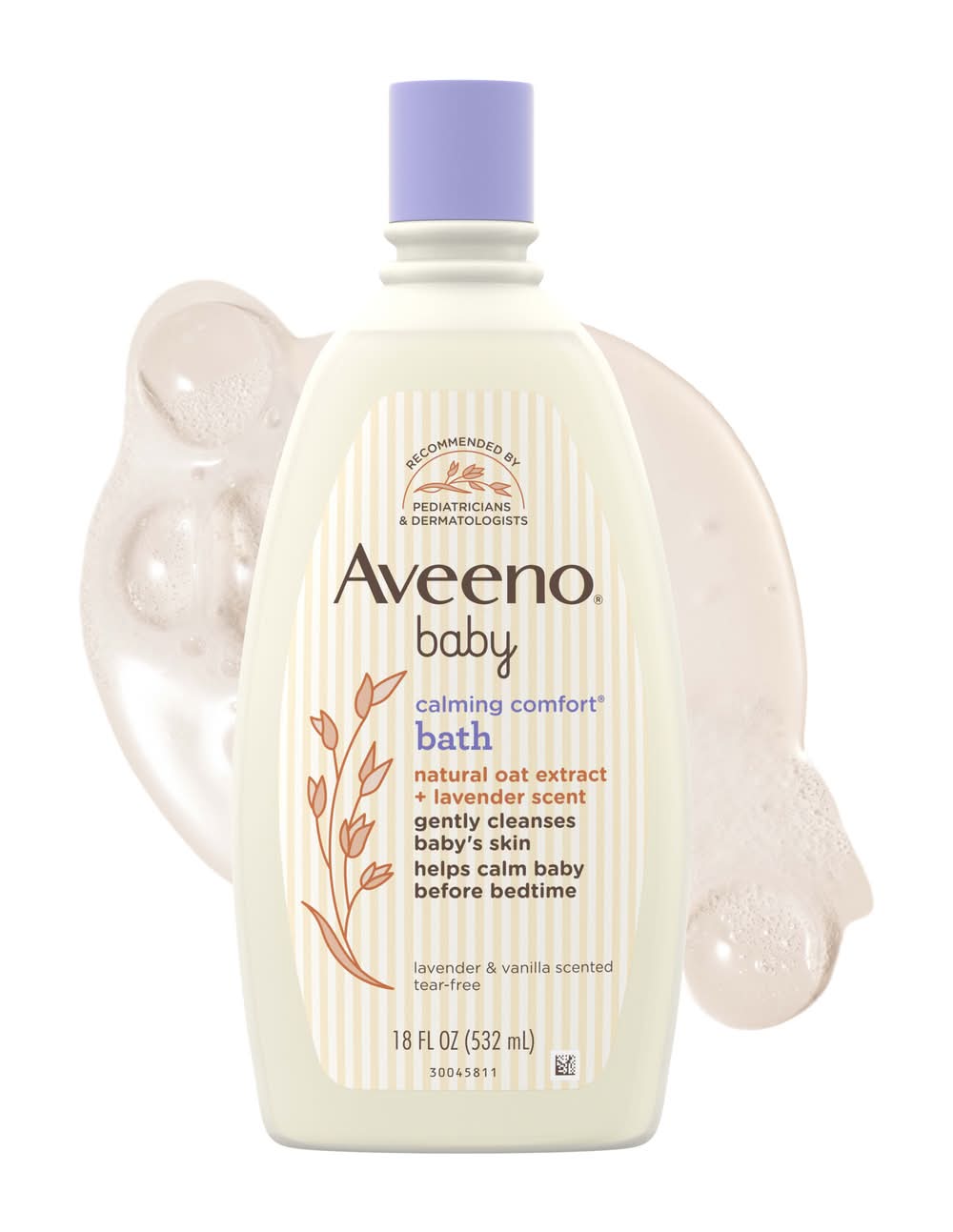 Aveeno Baby Calming Comfort Body Wash, Lavender (18 fl oz)