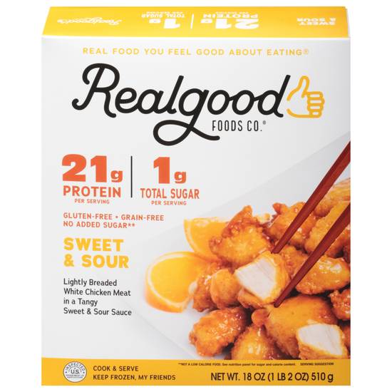Realgood Foods Co. Sweet & Sour Chicken Bowl