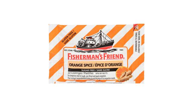 Fisherman's Friend Orange Spice Sugar Free 22S