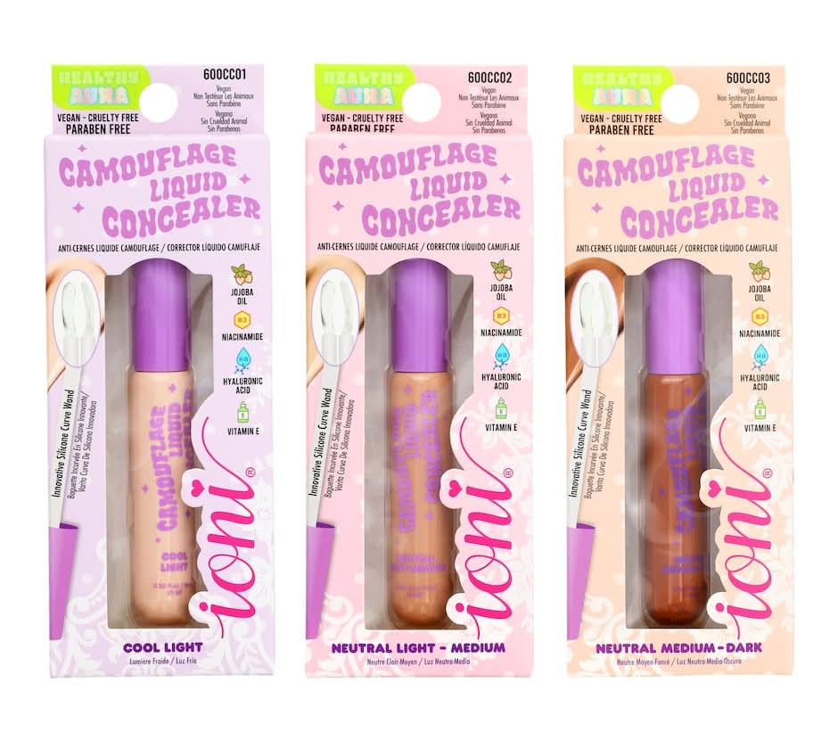 Ioni Camoflauge Liquid Concealer, Assorted Shades, 1-ct.