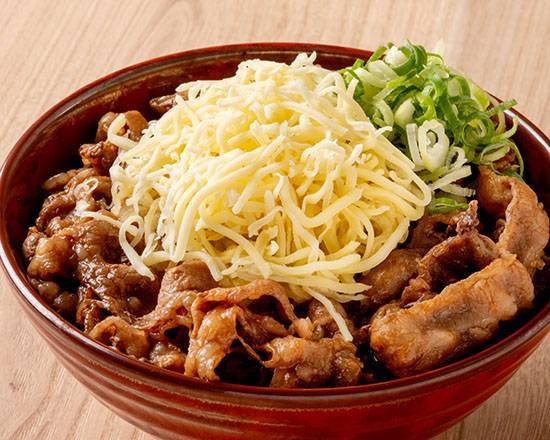 チーズ牛カルビ丼 Cheese Beef Kalbi Rice Bowl