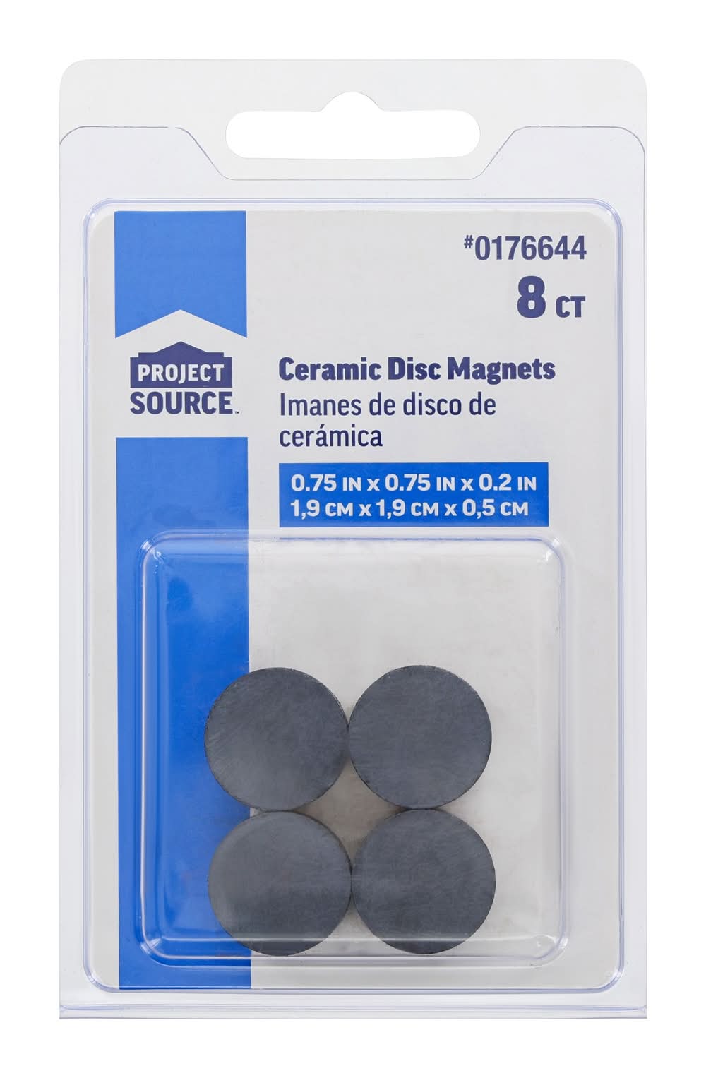 Project Source 0.75-in Ceramic Disc Magnet