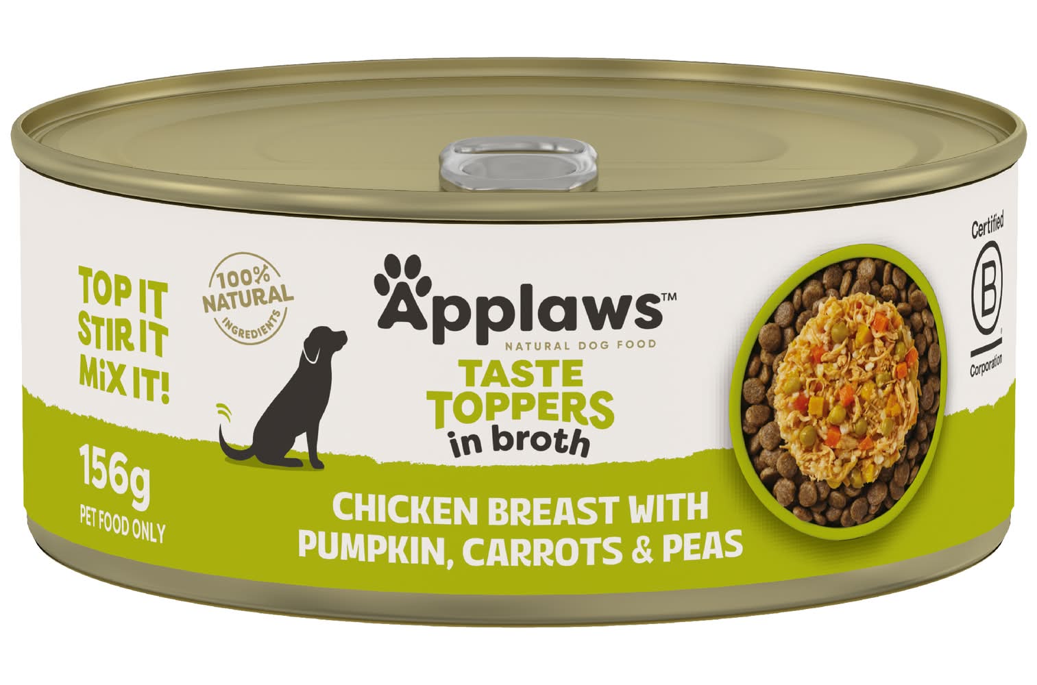 Applaws Chicken Breast With Vegtables in Broth Dog Food (156g)
