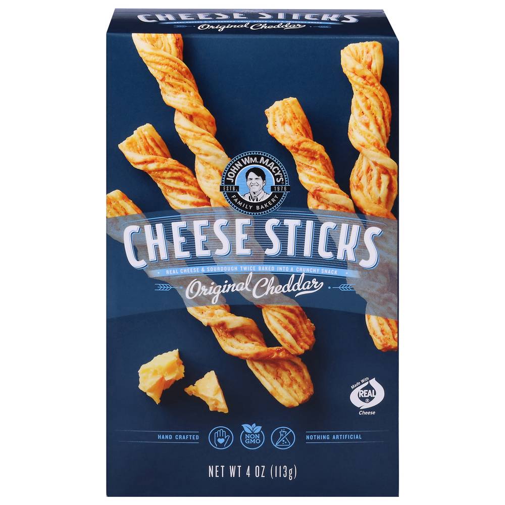 John Wm. Macy's Original Cheddar Cheese Sticks