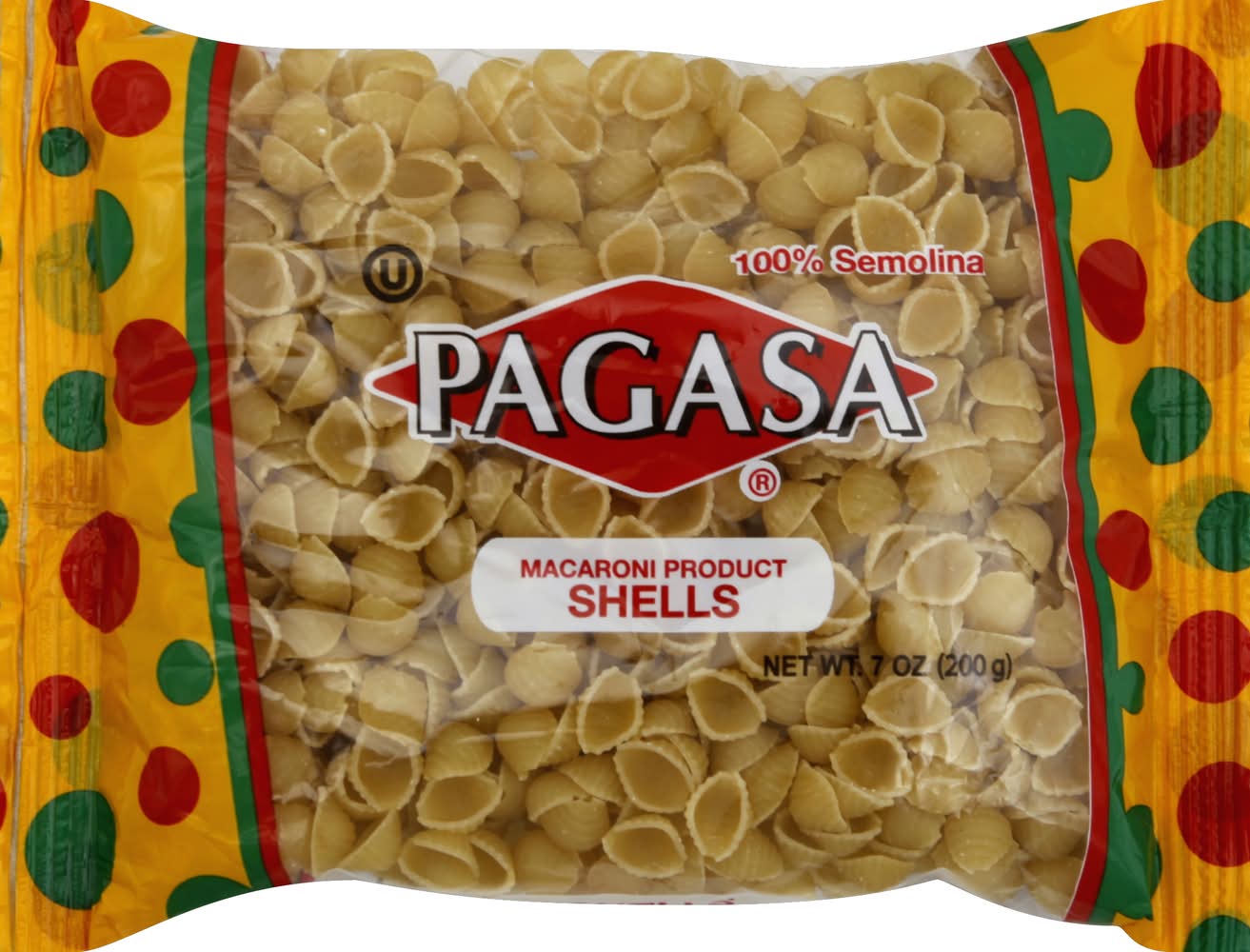 Pagasa Macaroni Pasta Shells (7 oz)