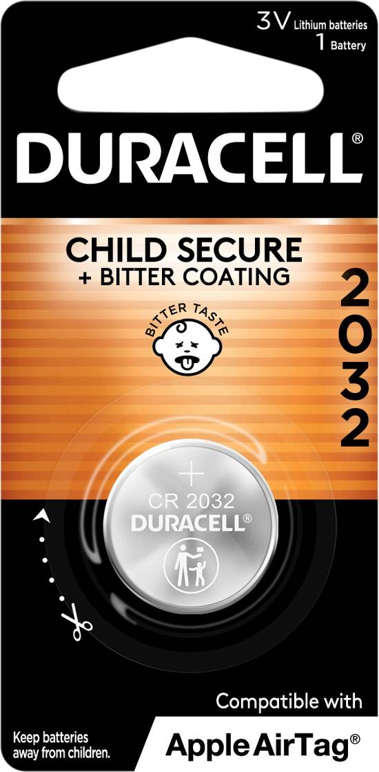 Duracell 2032 3v Lithium Coin Battery