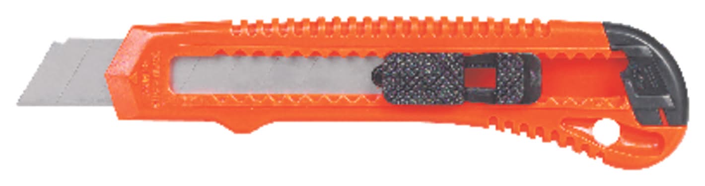 ACE 5.5 In. Sliding Utility Knife With Blade Snapper Red 1 Pk