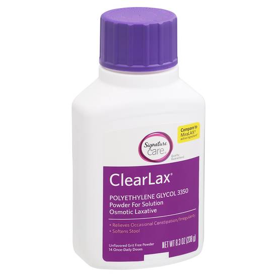 Signature Care Laxative Powder Clearlax (8.3 oz)