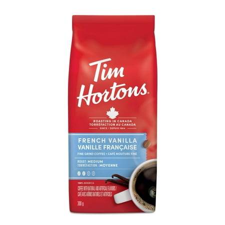 Tim Hortons Medium Roast Coffee, French Vanilla (300 g)