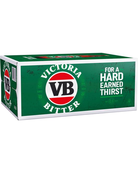Victoria Bitter Lager Btl 24x375ml