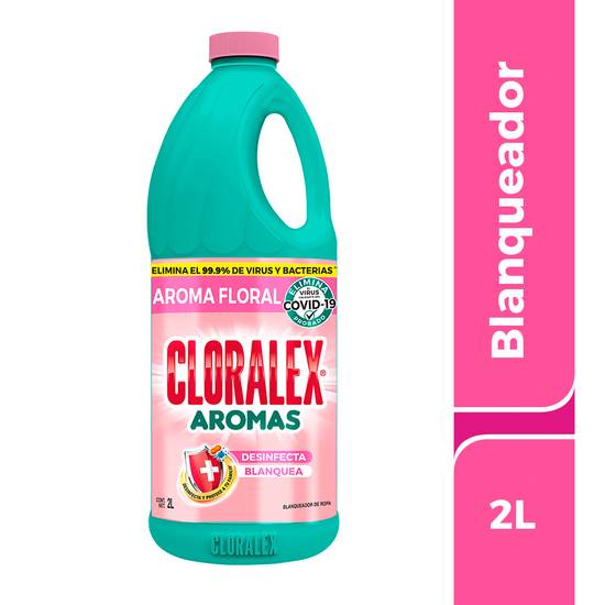 Cloralex blanqueador líquido aroma floral (botella 2 l)