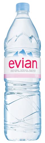 Evian eau de source naturelle - natural spring water (1.5 l)
