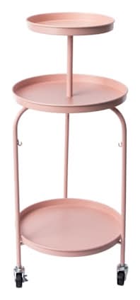 Color Vanity Cart Pink