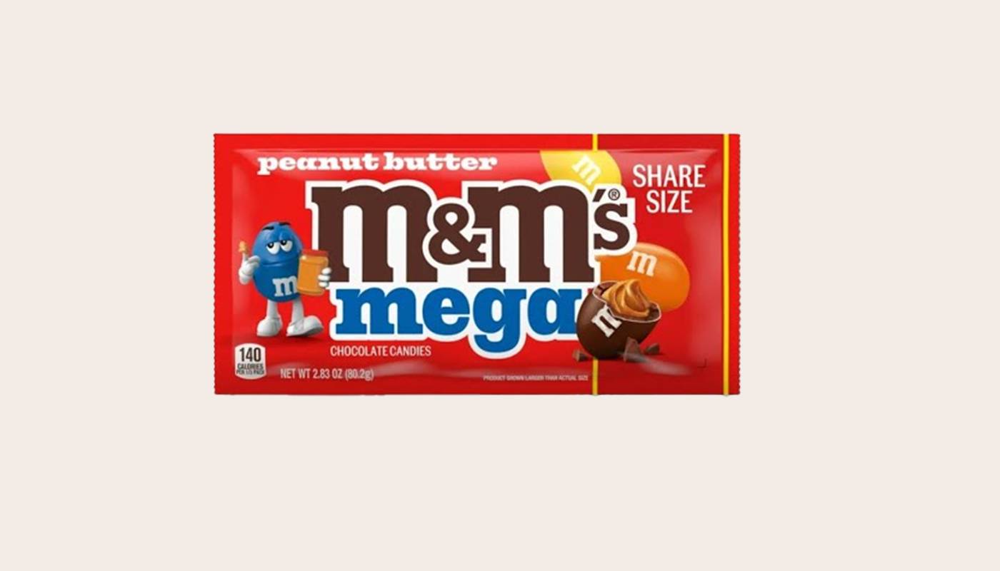 M&M Peanut Butter Mega 2.83oz