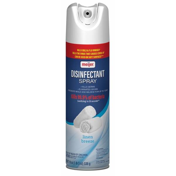 Meijer Disinfectant Spray Linen Breeze