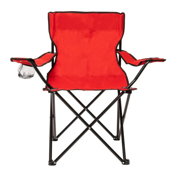 Folding Camp Chair Red